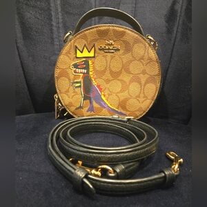 Jean Michele Basquiat X Coach Canteen Bag